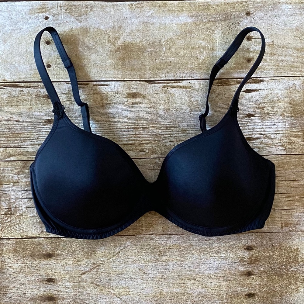 NWOT - Rosa Faia Black Bra 34C Underwire Padded